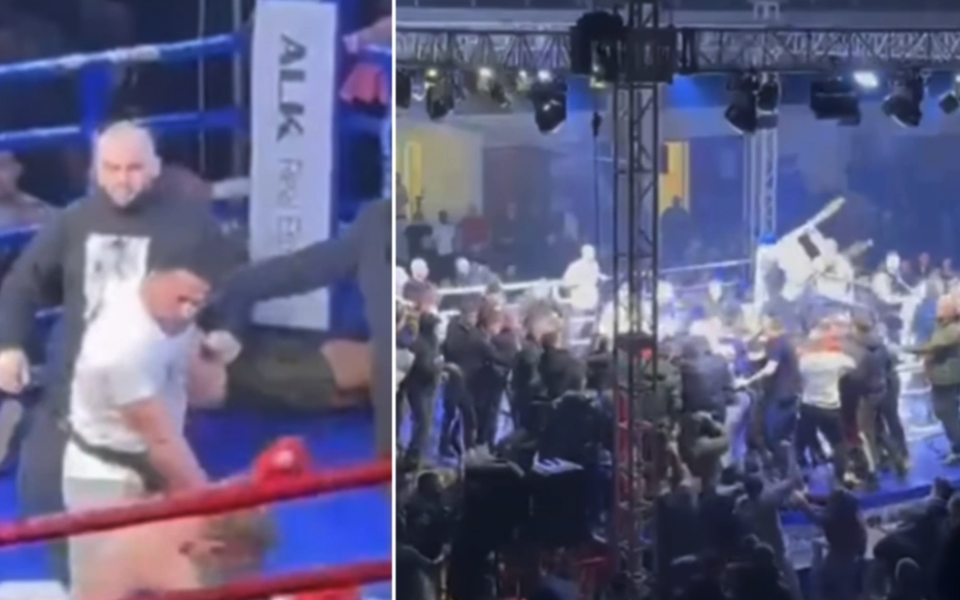 Greek kickboxer attacked after match in Serbia descends into violence